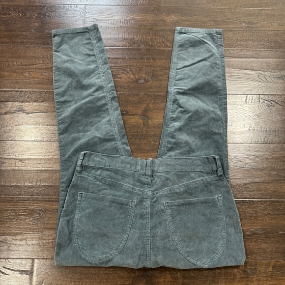Free People Sun Chaser Corduroy Skinny‎ Morning Waves Pant Size 30 Women - Picture 5 of 12